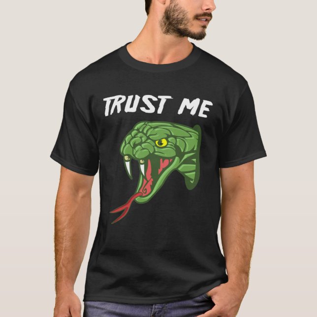 T-shirt Poisonous Snake Traitor Or Snake (Devant)