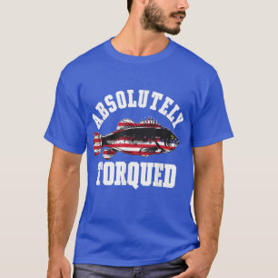 T-shirt Poisson Absolument Torqued USA Poisson Drôle Pêche