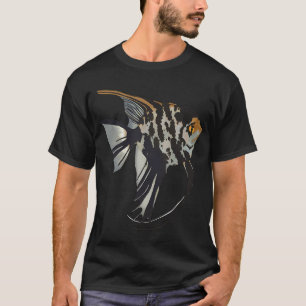 T-shirt Poisson ange marbré - Ange d'eau douce