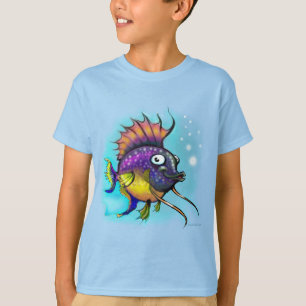 T-shirt Poisson arc-en-ciel