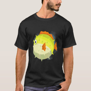 T-shirt Poisson ballon Créatures de l'océan profond et vie