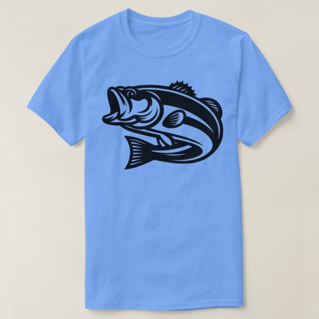 T-shirt Poisson basse (Design devant)
