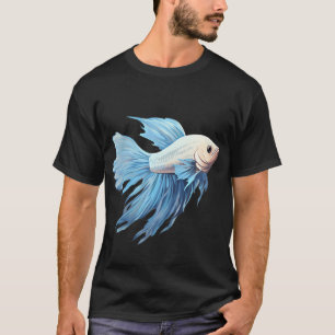 T-shirt Poisson Bêta Opale