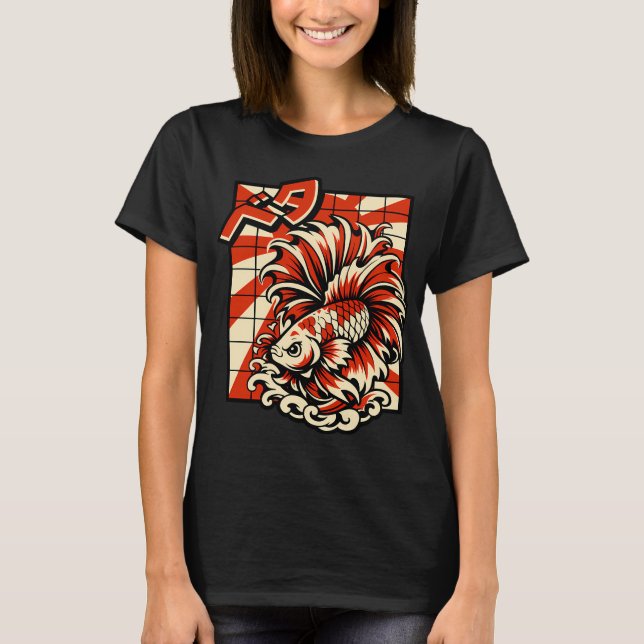 T-shirt Poisson Betta (Devant)