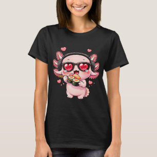 T-shirt Poisson Betta au chapeau de Père Noël et guirlande