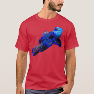 T-shirt Poisson bleu 10