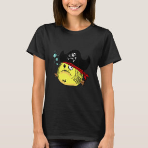 T-shirt Poisson bouffi Pirate Boucanier Mer