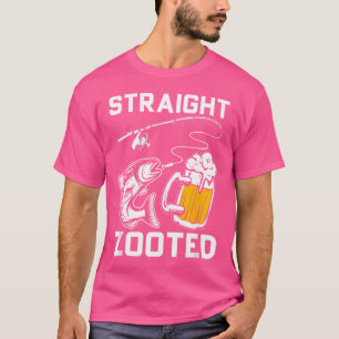 T-shirt Poisson carré droit Bière Ange Rod Pêche