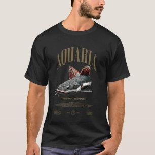 T-shirt Poisson-chat à queue rouge Changement d'eau Poisso