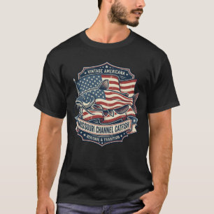 T-shirt Poisson-chat de la chaîne du Missouri