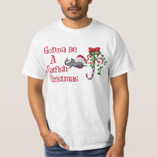 T-shirt Poisson-chat drôle de pêche d'humour de pêche de