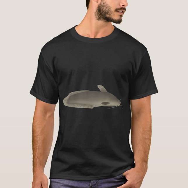 T-shirt Poisson-chat queue de serpent (Devant)