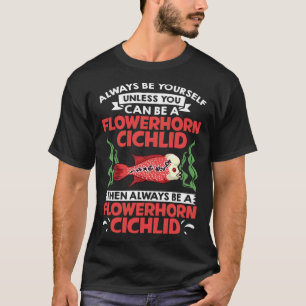T-shirt Poisson Cichlid Aquarium Poisson Flowerhorn Propri