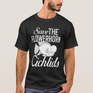 T-shirt Poisson Cichlid Aquarium Poisson Flowerhorn Propri