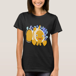 T-shirt Poisson clown anémone de mer dessin animé mignon h