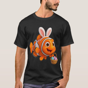 T-shirt Poisson-clown de Pâques