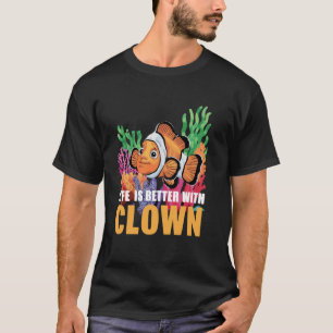 T-shirt Poisson Clown Drôle D'aquarium Pour Hommes Femmes