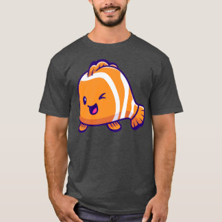 T-shirt Poisson Clown mignon