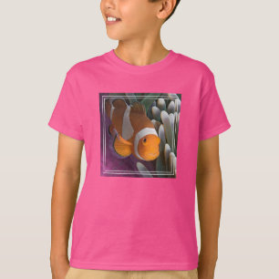 T-shirt Poisson clown occidental