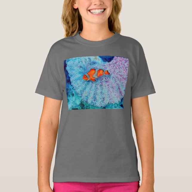 T-shirt Poisson clown pacifique T (Devant)