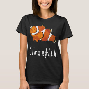 T-shirt Poisson clown peint à la main
