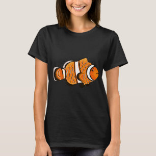 T-shirt Poisson clown, style koinobori