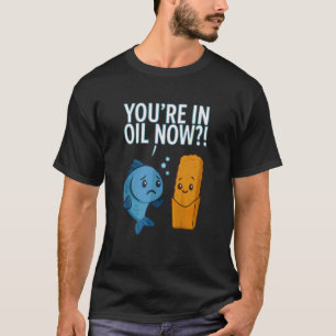 T-shirt Poisson contrarié voit une transformation croustil