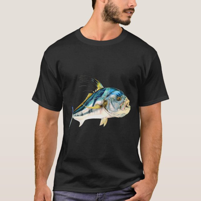 T-shirt poisson coq (Devant)