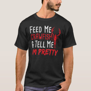 T-shirt Poisson-crevettes Me Donner Des Poissons-Câpes Me 
