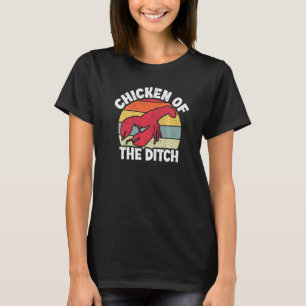 T-shirt Poisson-crevettes Poisson-poulet Retro Bayou Mulle