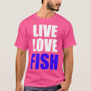T-shirt Poisson d'amour vivant