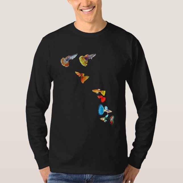 T-shirt Poisson de chiot pour toujours (Devant)