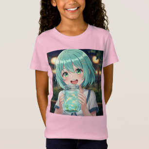 T-Shirt Poisson de luciole, Anime par Natasha Us