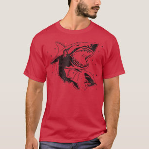 T-shirt Poisson de requin Aiguille requin Grand requin bla