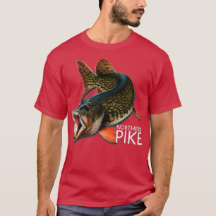 T-shirt Poisson d'eau douce de Northern Pike