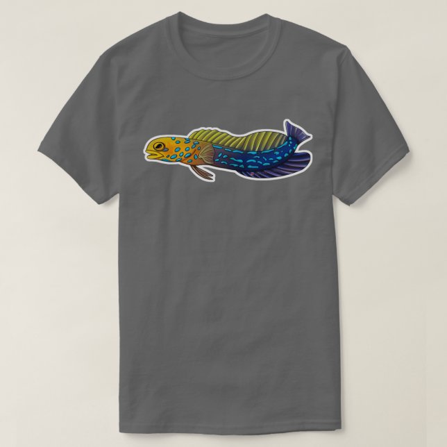 T-shirt poisson d'eau salée (Design devant)
