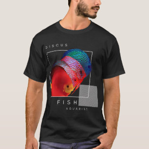 T-shirt Poisson Discus