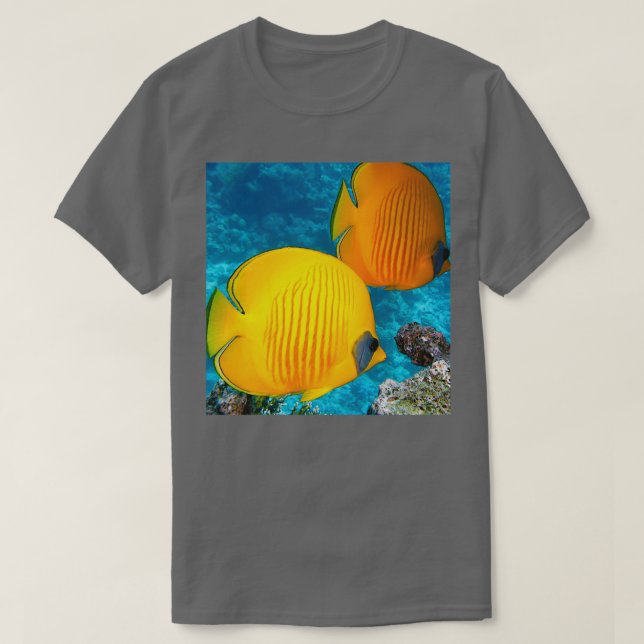 T-shirt Poisson Discus Photo 2 (Design devant)