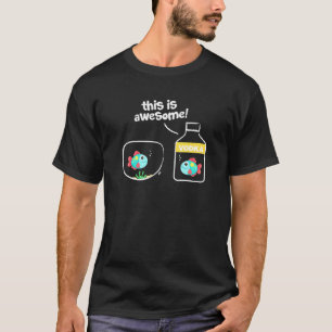 T-shirt Poisson D'Or En Vodka C'Est Super
