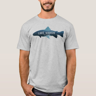 T-shirt Poisson du lac Marion en Caroline du Sud