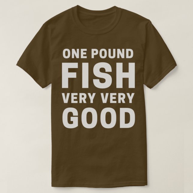 T-shirt Poisson d'une livre (Design devant)