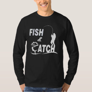 T-shirt Poisson Et Catch À L'Extérieur Sport Hobby Et Lois