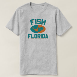 T-shirt Poisson Floride couleurs