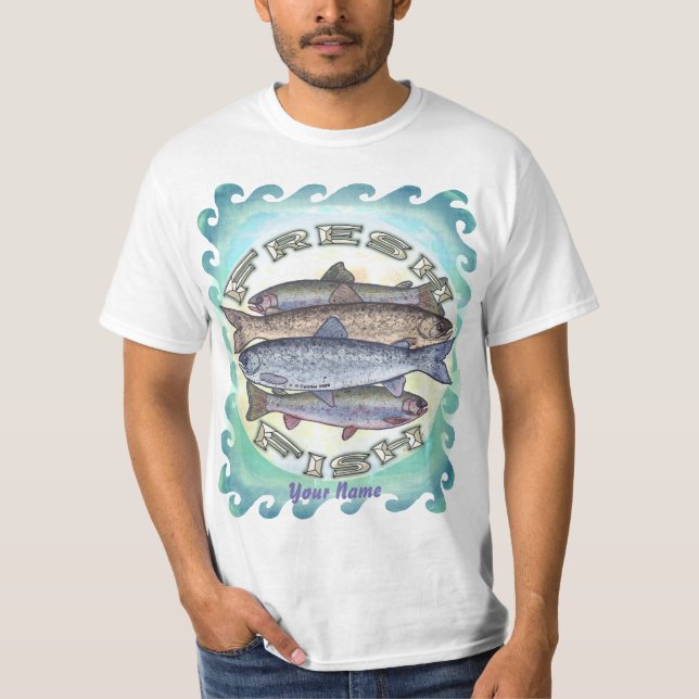 T-shirt Poisson frais (Devant)