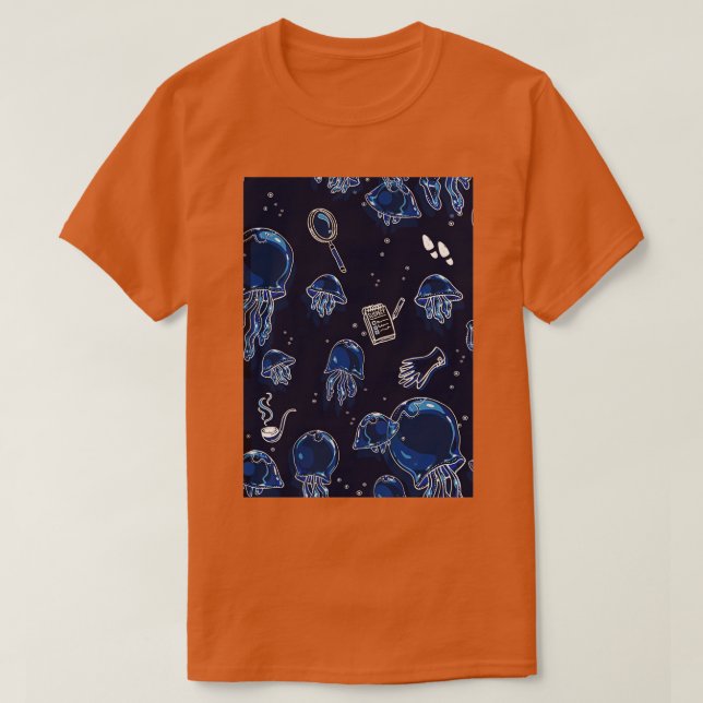 T-shirt Poisson gelé (Design devant)