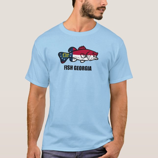 T-shirt Poisson Géorgie (Devant)