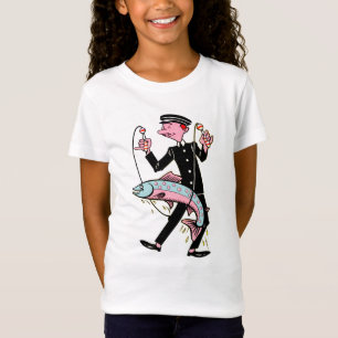 T-shirt poisson Girl's Fine Jersey