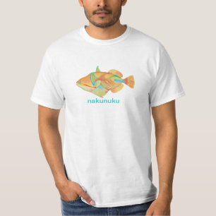 T-shirt Poisson hawaïen de Pix-Dezines