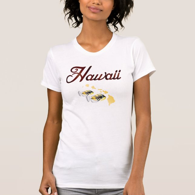 T-shirt Poisson Hawaii Trigger - Hawaii State Fish (Devant)