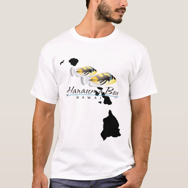 T-shirt Poisson humuhumunukuapua’a d’Hawaii (Devant)
